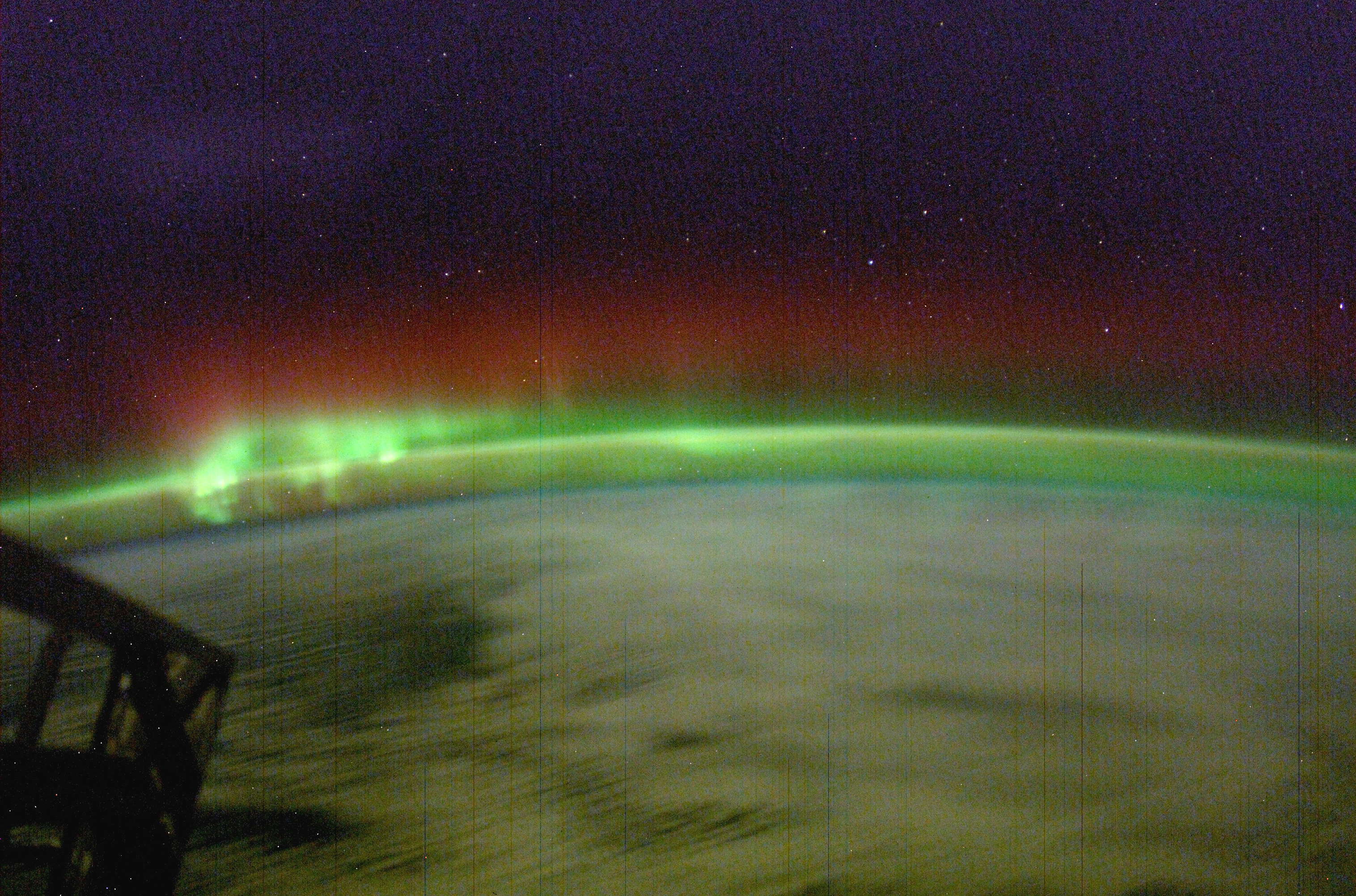 Photographs of Auroras from Space - related image preview