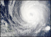 Typhoon Sudal off the Philippines