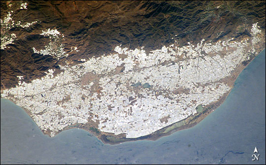 Greenhouses of the Campo de Dalías, Almerí­a Province, Spain