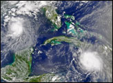 Tropical Storms Bonnie and Charley