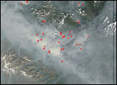 Forest Fires Affect Regional Air Quality