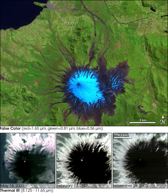 Volcan Villarrica in Chile