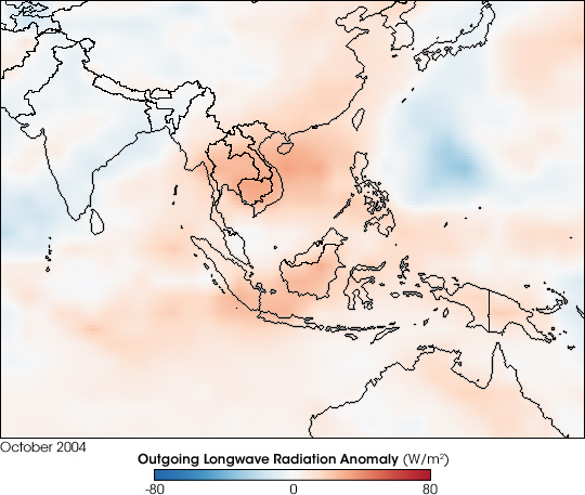 Early Dry Season in Southeast Asia