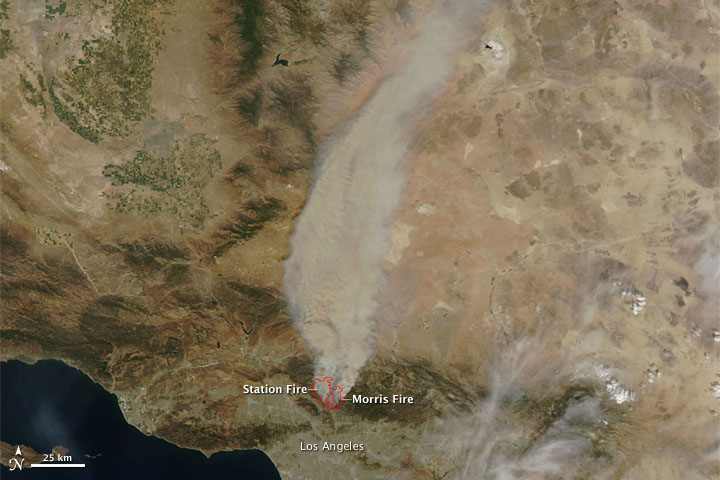 Fires in Los Angeles County