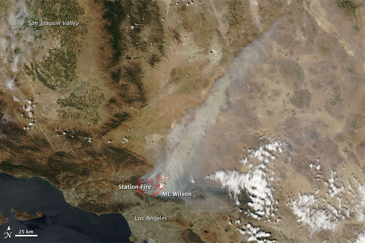 Fires in Los Angeles County