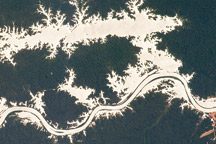 Lago Erepecu and Rio Trombetas, Brazil