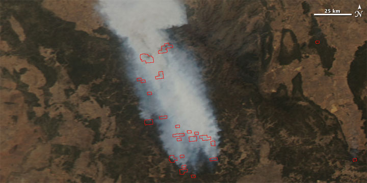Fires in Eastern Australia
