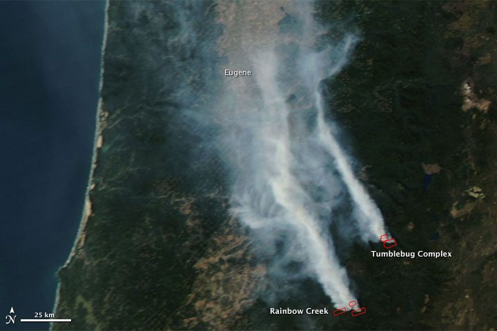 Wildfires in Oregon