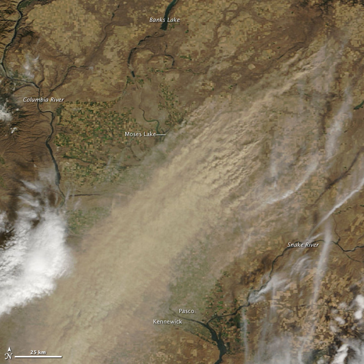 Dust Storm in Eastern Washington