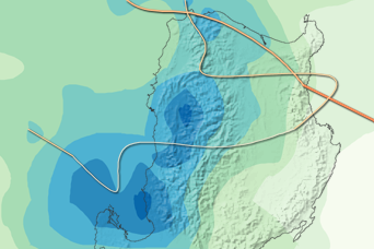 Rainfall from Typhoon Parma  - related image preview