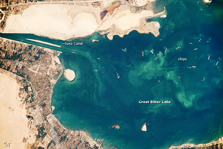 Great Bitter Lake, Egypt