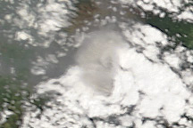 Ash Emissions at Nevado del Huila