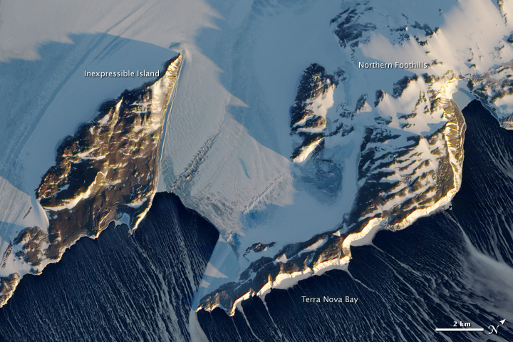 Katabatic Winds Rake Terra Nova Bay