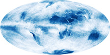 Clouds Can Reveal Shape of Continents 