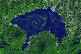 Harmful Bloom in Lake AtitlÃ¡n, Guatemala - related image preview