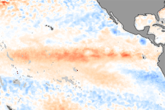 El Niño Strengthens in November 2009 - related image preview
