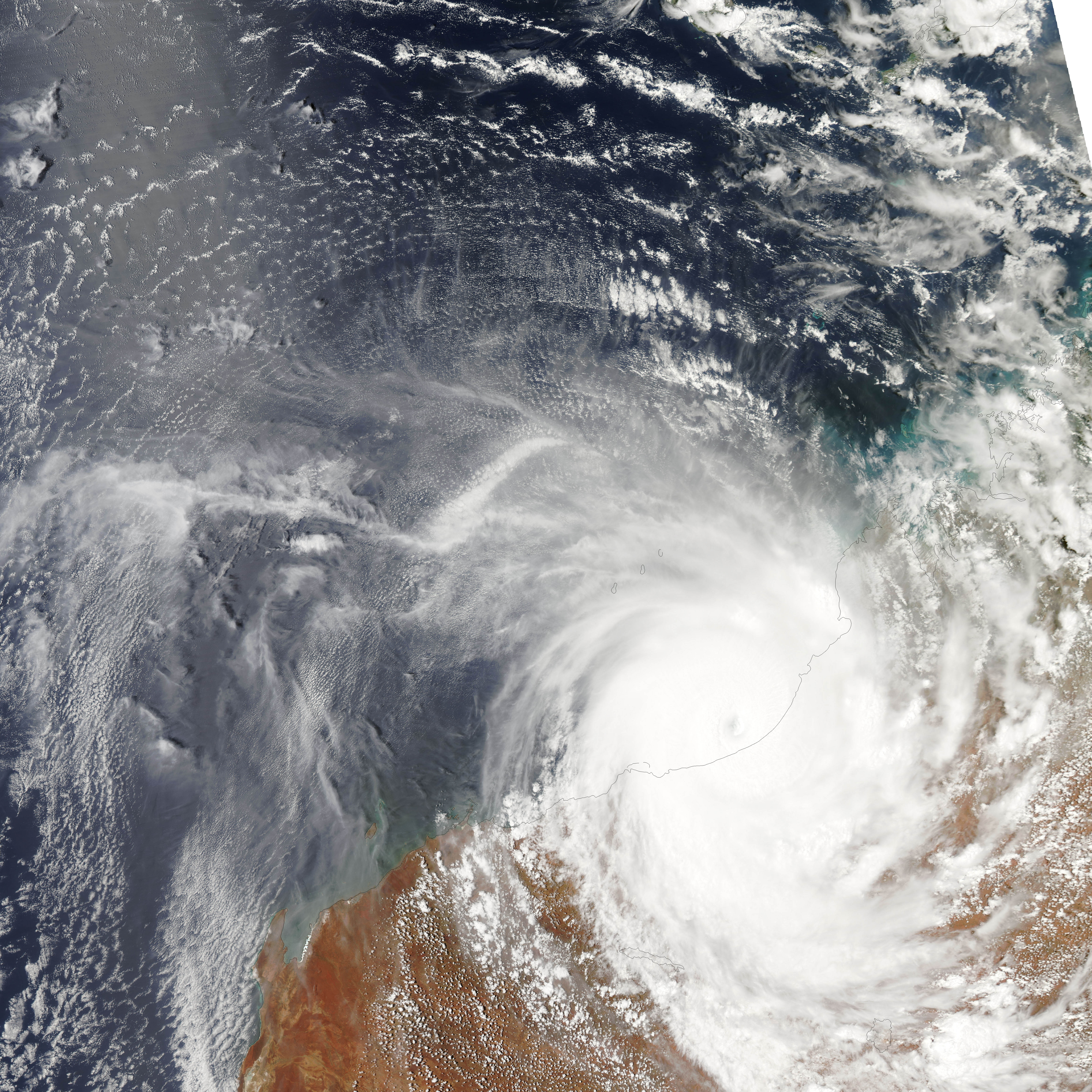 Tropical Cyclone Laurence - related image preview