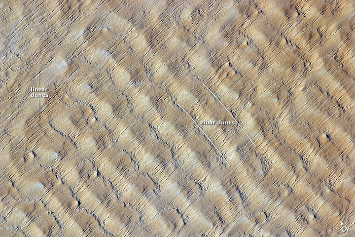 Sand Dunes in the Tenere Desert, Niger