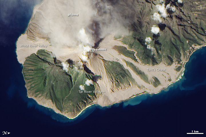 Soufriere Hills Volcano Resumes Activity
