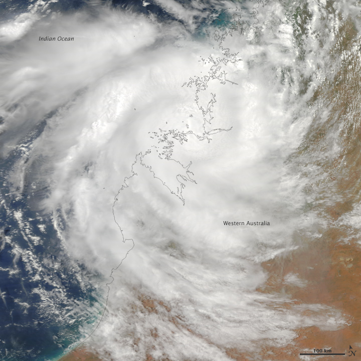 Cyclone Magda Comes Ashore