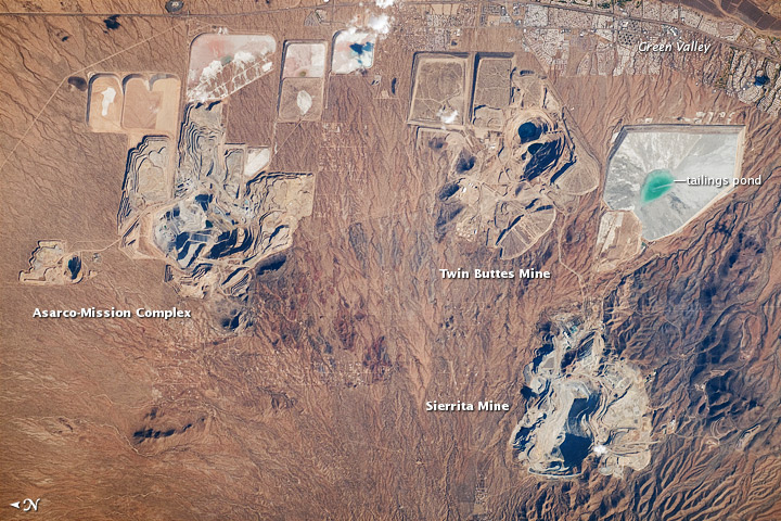 Open Pit Mines, Southern Arizona