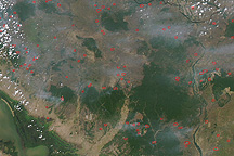 Fires in Cambodia