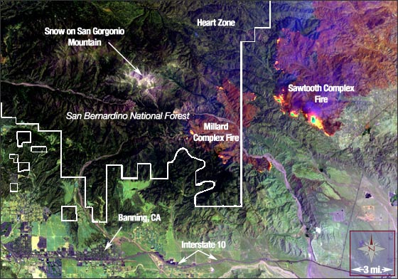 San Bernardino National Forest - Fire - related image preview