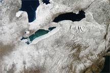 Snow in Eastern United States and Canada