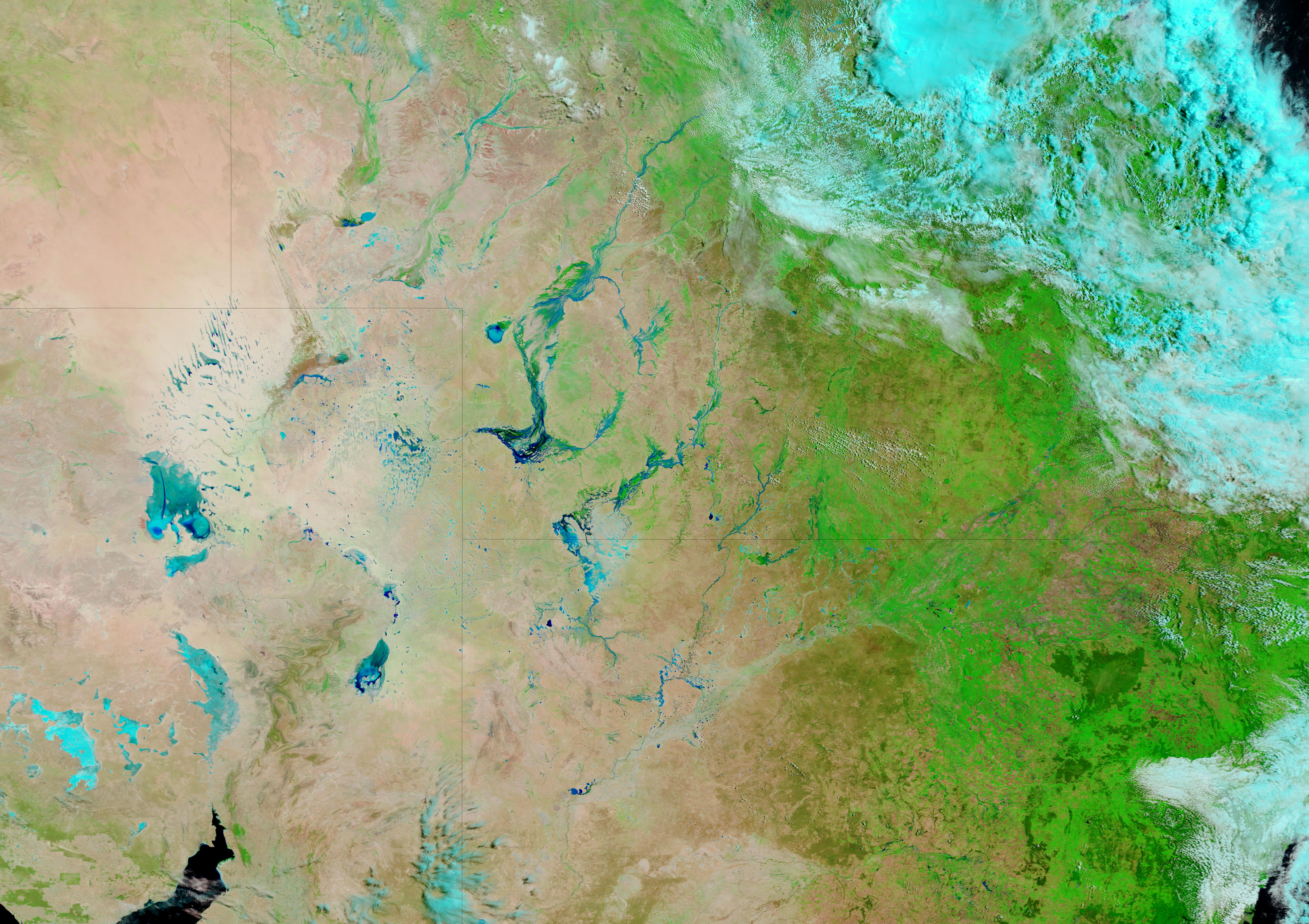 Flooding in Southwestern Queensland - related image preview