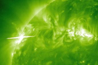 Solar Flare and Coronal Mass Ejection - related image preview