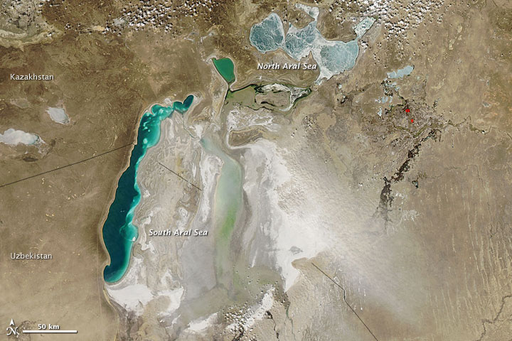 Aral Sea Dust Storm
