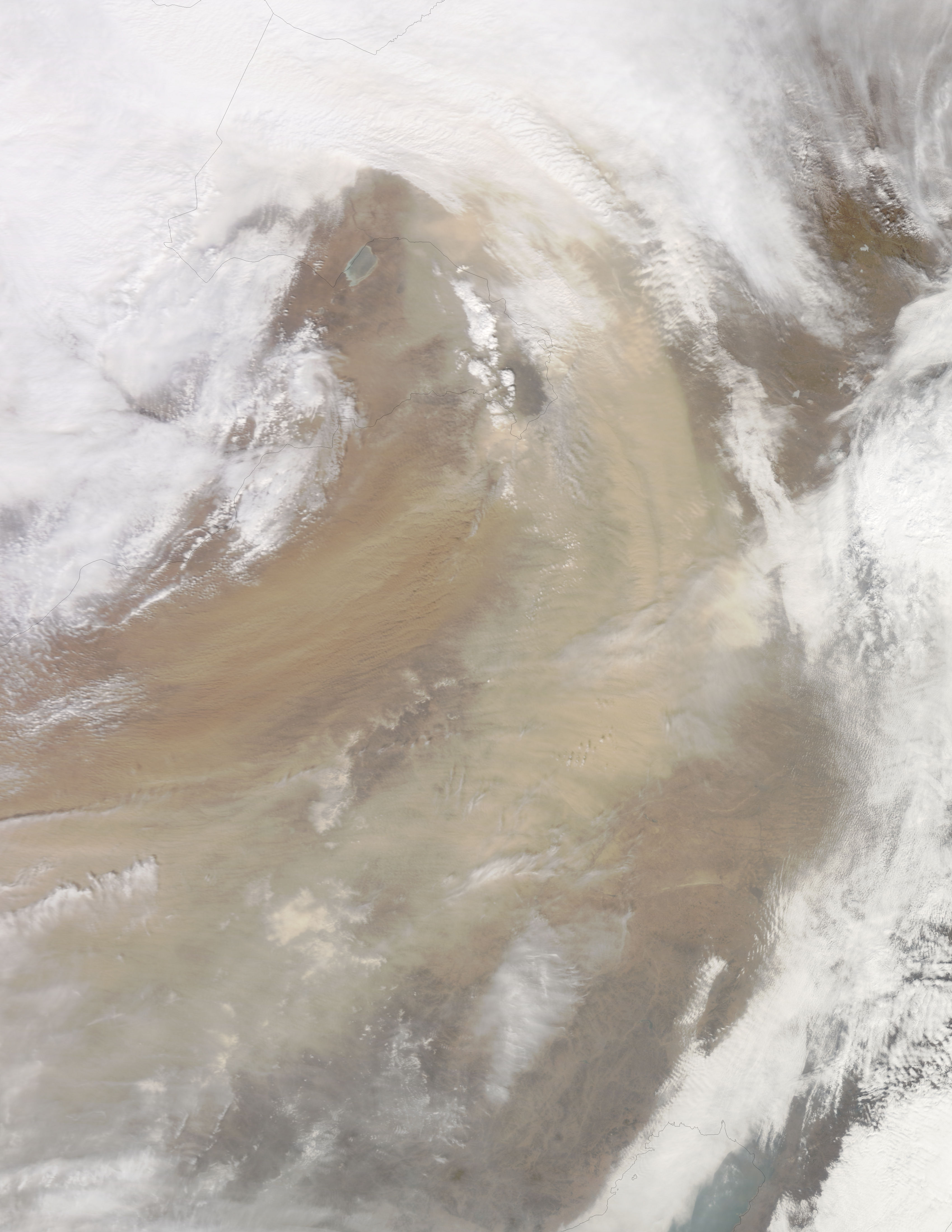 Late March Dust Storm in Northeastern China - related image preview