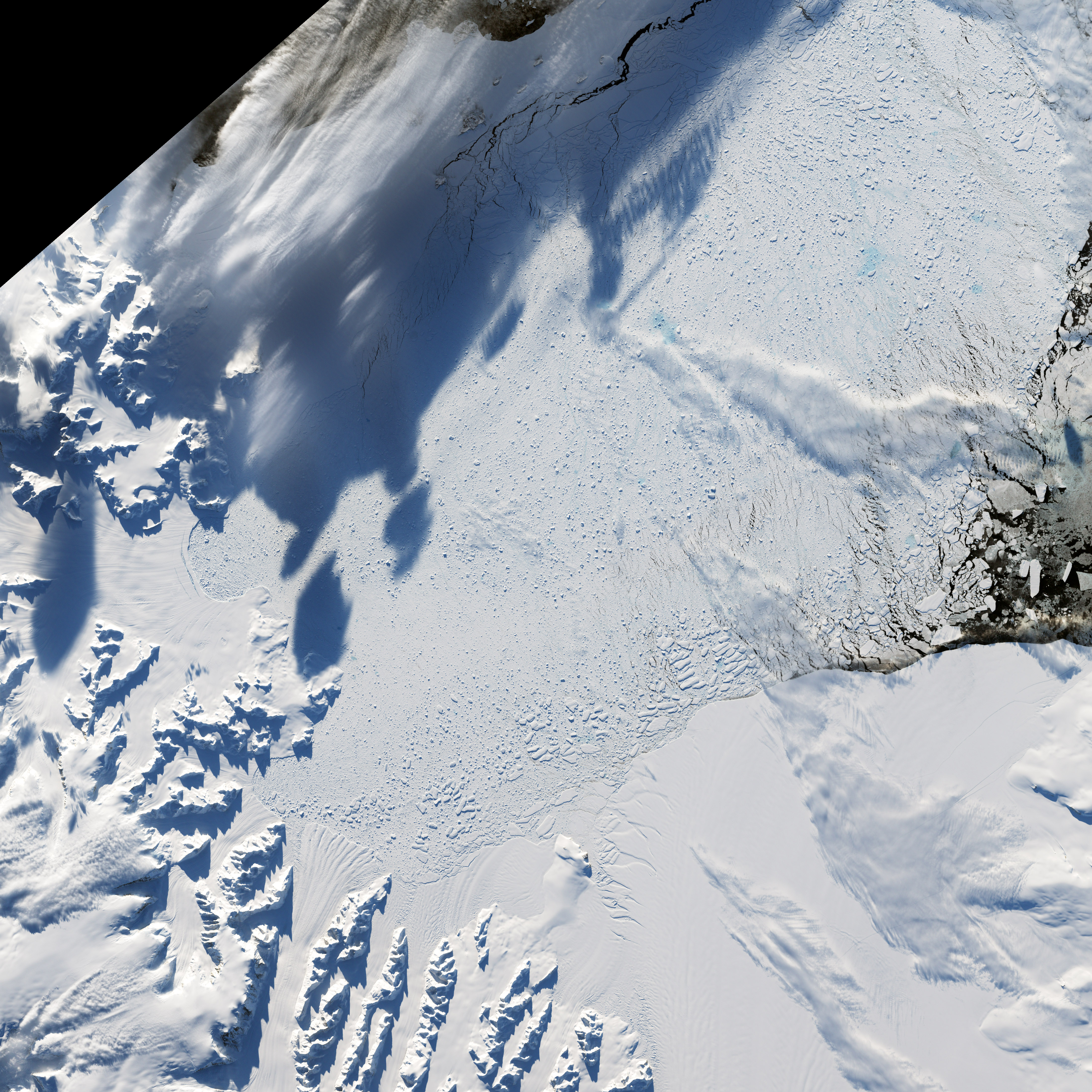 Retreat of Crane Glacier, Antarctic Peninsula  - related image preview