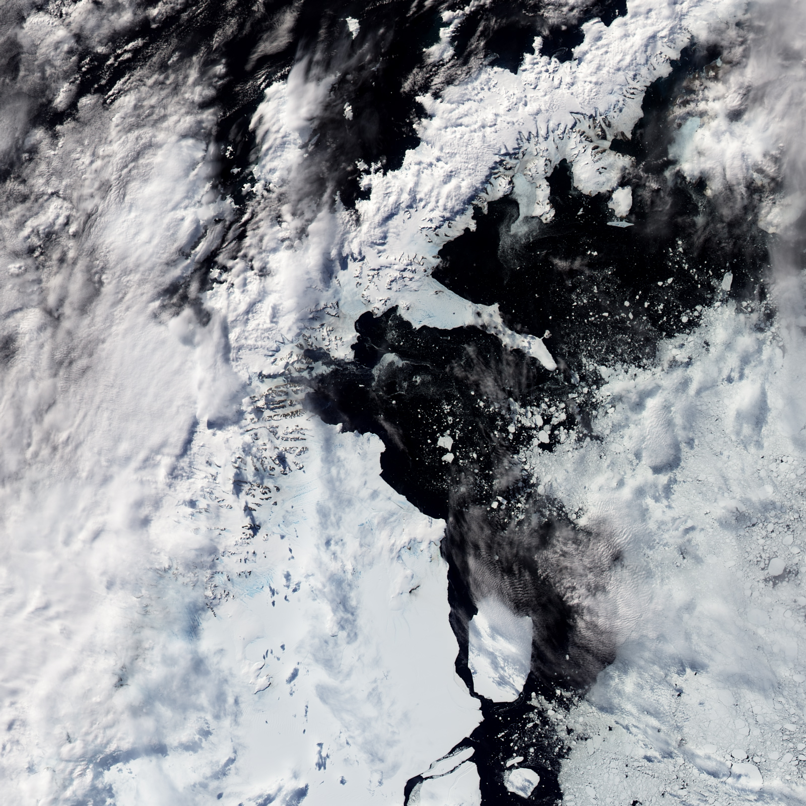 Fragments of Larsen B Ice Shelf Lingered Until 2005 - related image preview