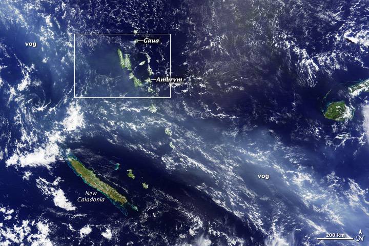 Eruption of Gaua Volcano - related image preview