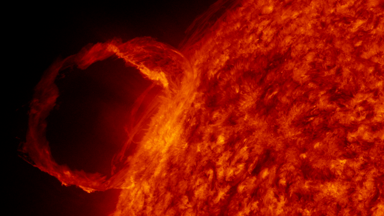 Prominence from the Solar Dynamics Observatory : Image of the Day