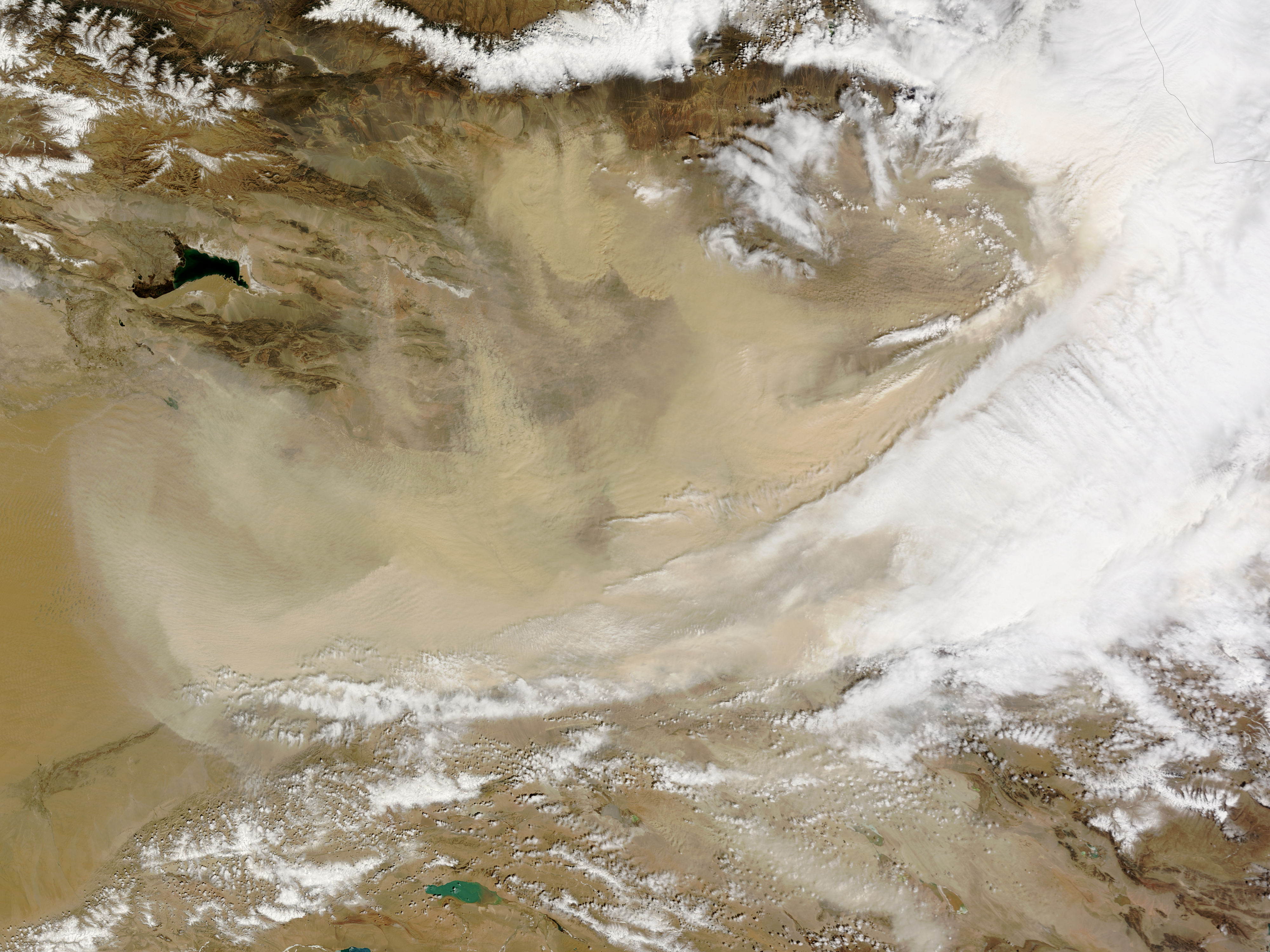 Dust in Northwest China - related image preview
