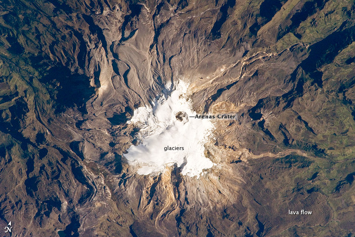 Nevado del Ruiz Volcano, Colombia