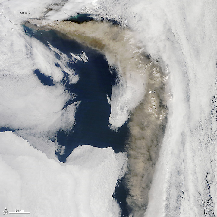 New Ash Eruptions from EyjafjallajÃ¶kull Volcano, Iceland - related image preview