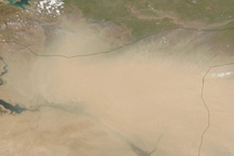 Dust over Syria