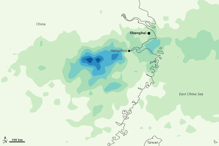 Flooding in Southern China