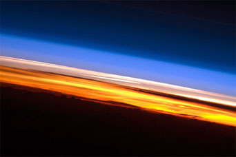 Sunset from the International Space Station - related image preview