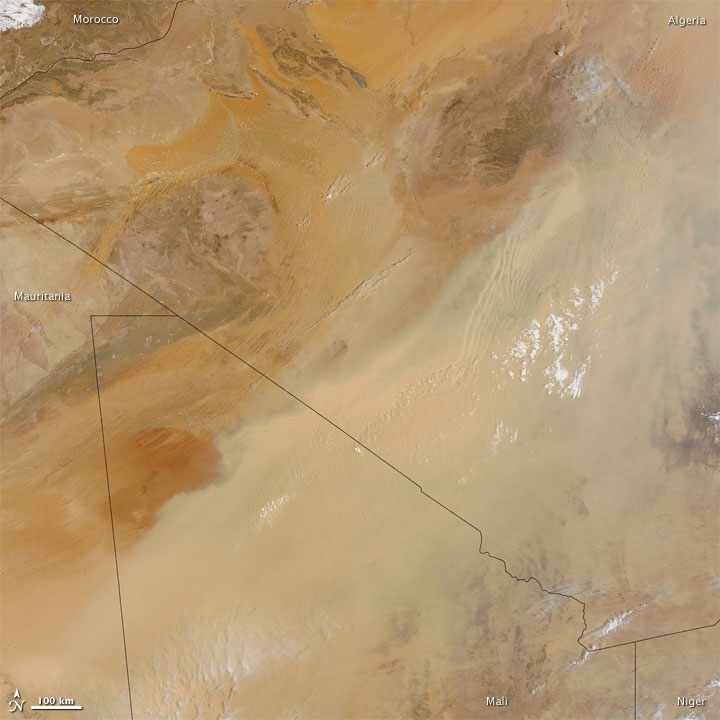 Saharan Dust Storm