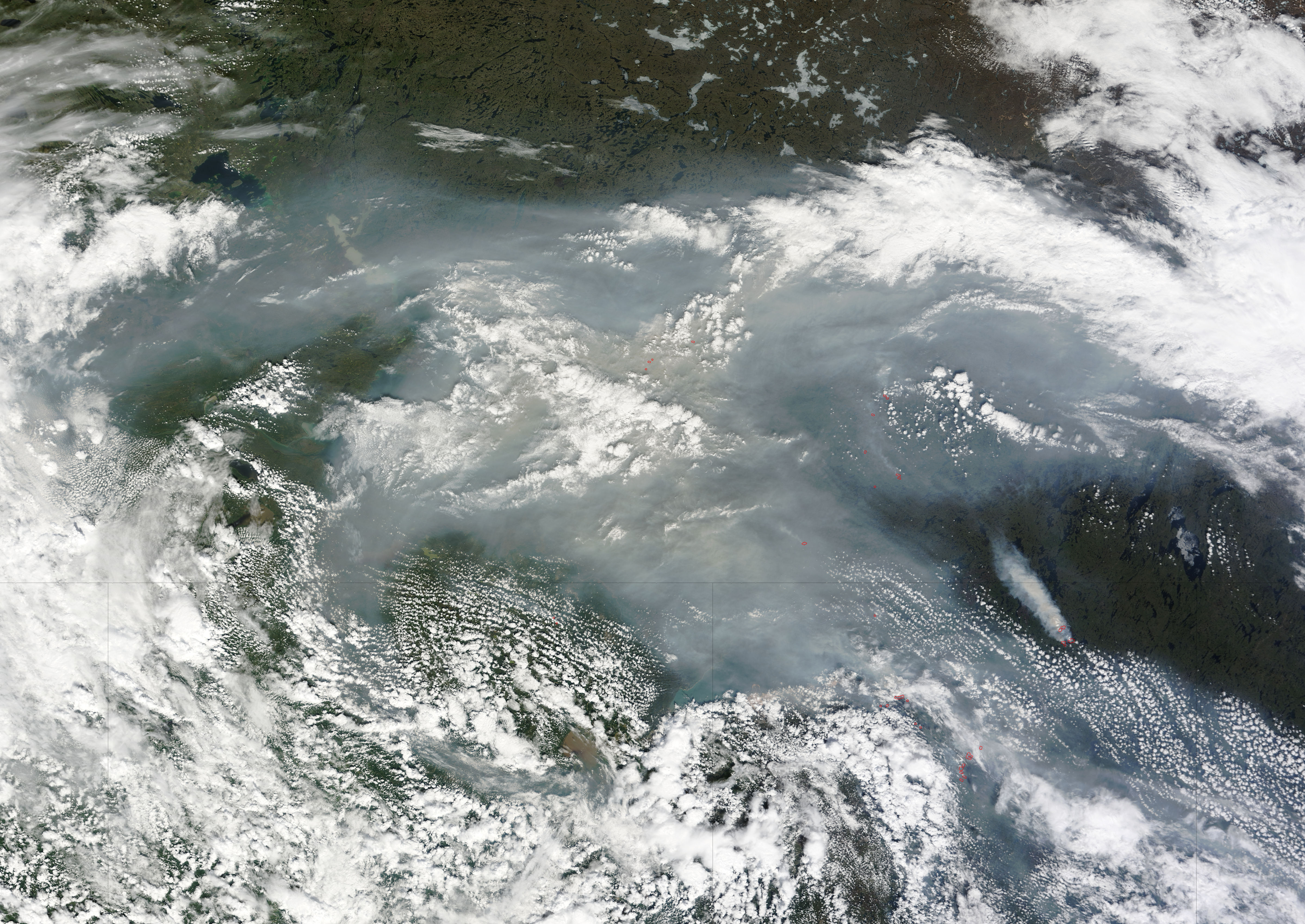 Smoke from Fires in Canada - related image preview