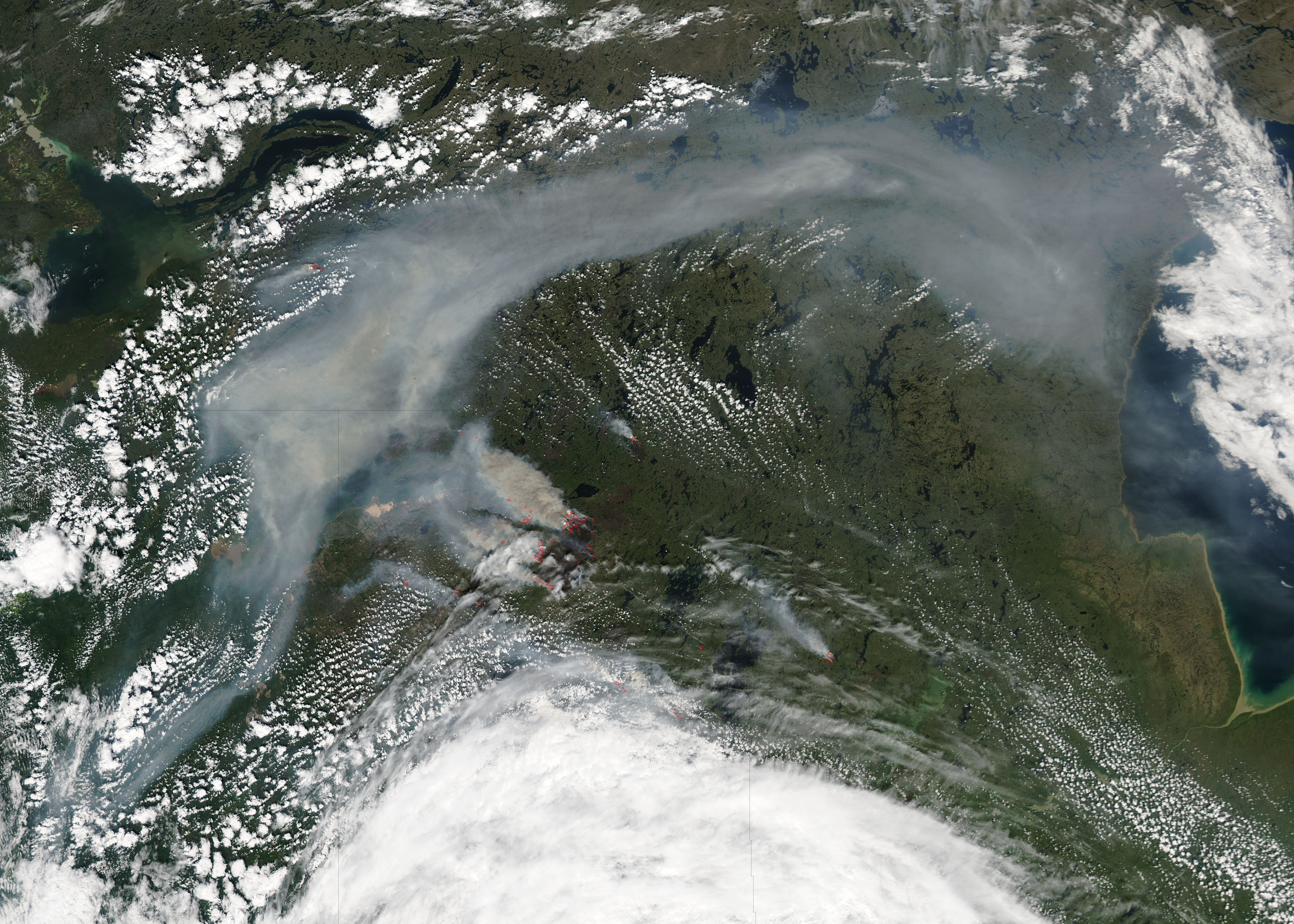 Smoke from Fires in Canada - related image preview