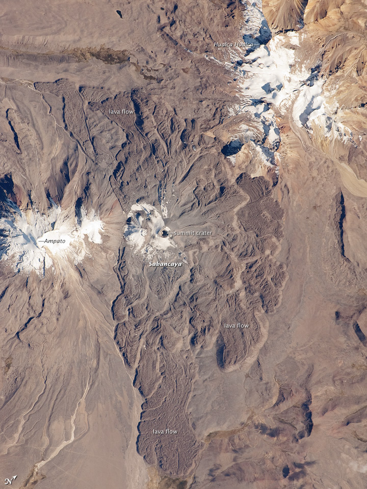 Sabancaya Volcano, Peru