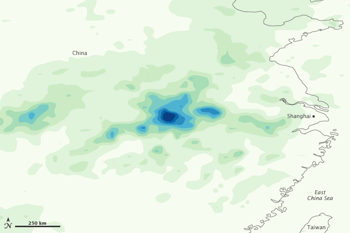 Heavy Rain in China