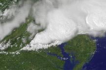 Severe Storms Strike U.S. East Coast