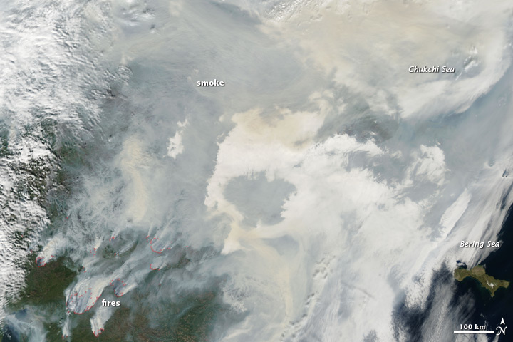 Fires in Eastern Siberia - related image preview