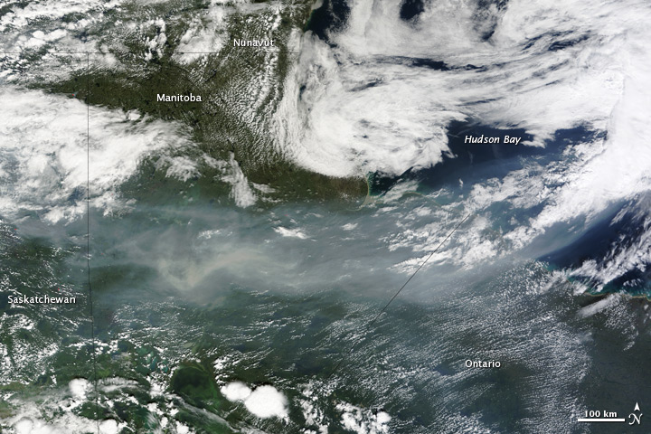 Smoke from Fires in Canada - related image preview